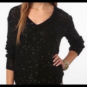 Anthropologie Black Sweater - Size S